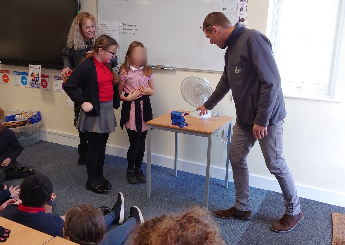 BenyonPS's tweet photo. Great start to the half term for year 4, with a 3 Little Pigs construction workshop delivered by Nick and Alison from @StModwenHomes #collaborativelearning #STEM https://t.co/XfKo7bjdkj