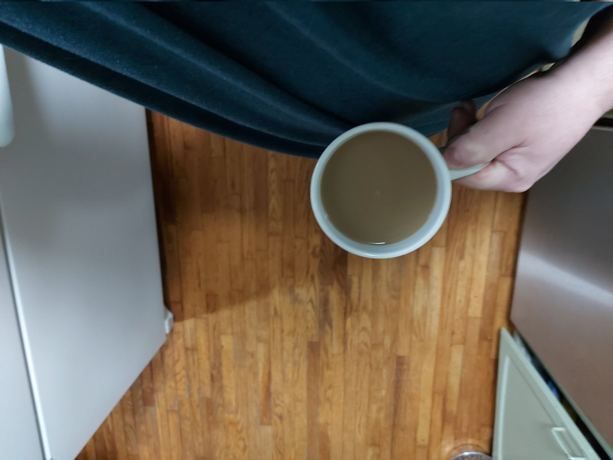 LifeofYubNub's tweet photo. Back to work today. In the words of the 10th Doctor, "I don't want to go. ' #morning #morningcoffee #PopCultureReference https://t.co/gCVskhHG3o