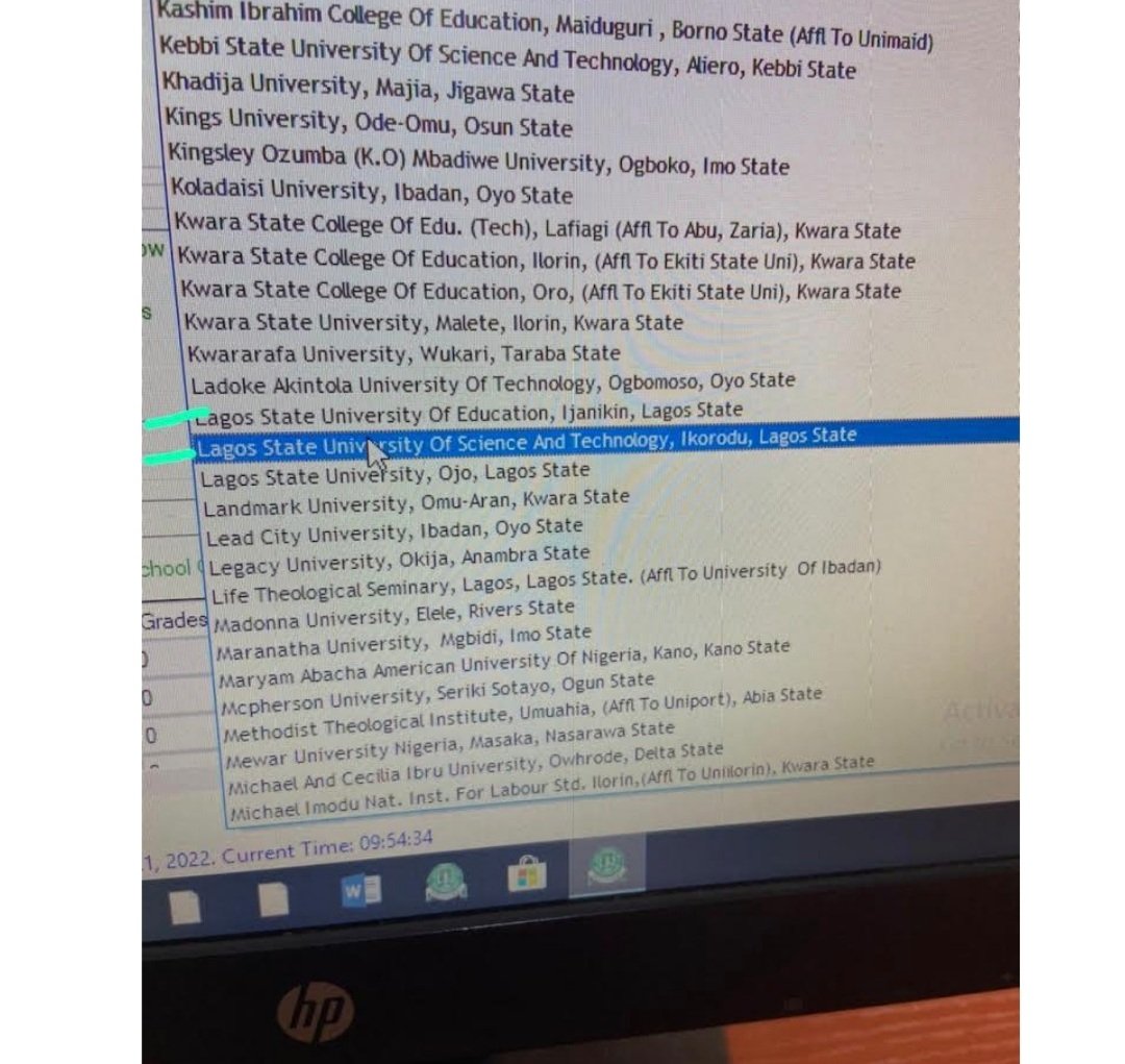 gboyegaakosile's tweet photo. JAMB has listed our two brand new universities, Lagos State University of Science and Technology and Lagos State University of Education for admission in the coming academic year. Great opportunity for Lagos State students seeking University education. @jidesanwoolu @osaelagos https://t.co/L4WLzxxncI