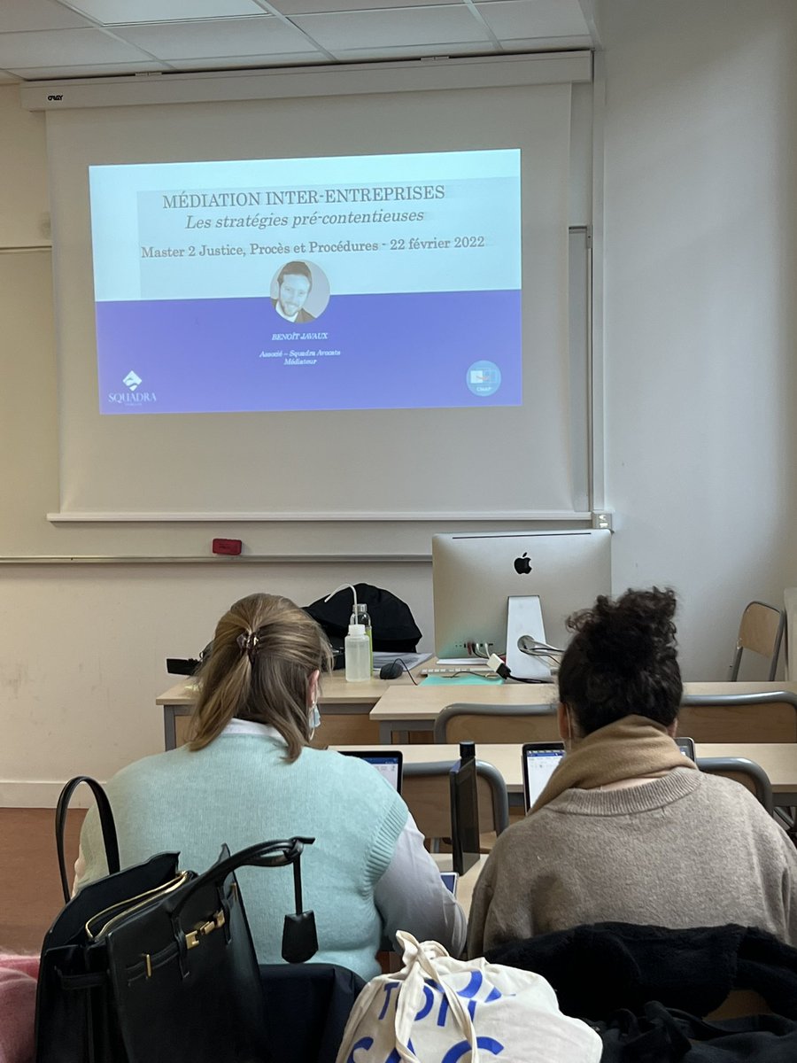 Échanges dynamiques avec les étudiants du Master 2 Justice, Procès et Procédures de Paris 5 dans le cadre du séminaire de 24h organisé par le <a href="/CMAP_Med_Arb/">CMAP - Médiation Arbitrage</a> et <a href="/Institut131/">Institut 131</a>   #paris5 #droit #mediation