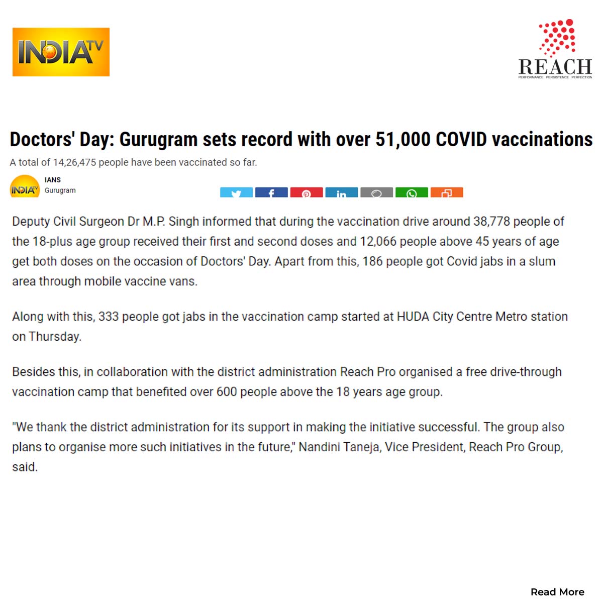 Reachprogroup's tweet photo. A glimpse of our Coverages from 2021.

#coverage #news #digitalnews #CXOOutlook #IndianRetailer #IndiaTVNews #TheEconomicTimes #realestate #retail #covid19impact #retailer #franchise #business #entrepreneur #profit #investment #revenue #reachpro #reachprogroup #reach3roads #airia https://t.co/sMpZV735fh