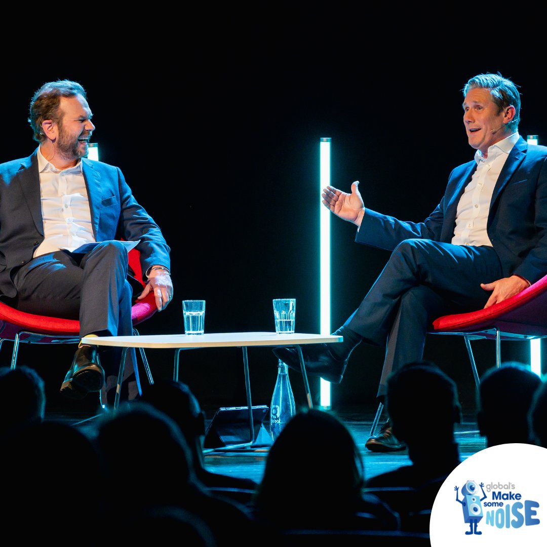 makenoise's tweet photo. A huge thank you to @lbc's @mrjamesob for bringing the incredible #FullDisclosure podcast live to audiences at Leicester Square to raise money for @makenoise 💙

Last night, James was joined by a very special guest, #LabourParty leader @Keir_Starmer, for a unique interview ✨ https://t.co/bpviMFvCGi