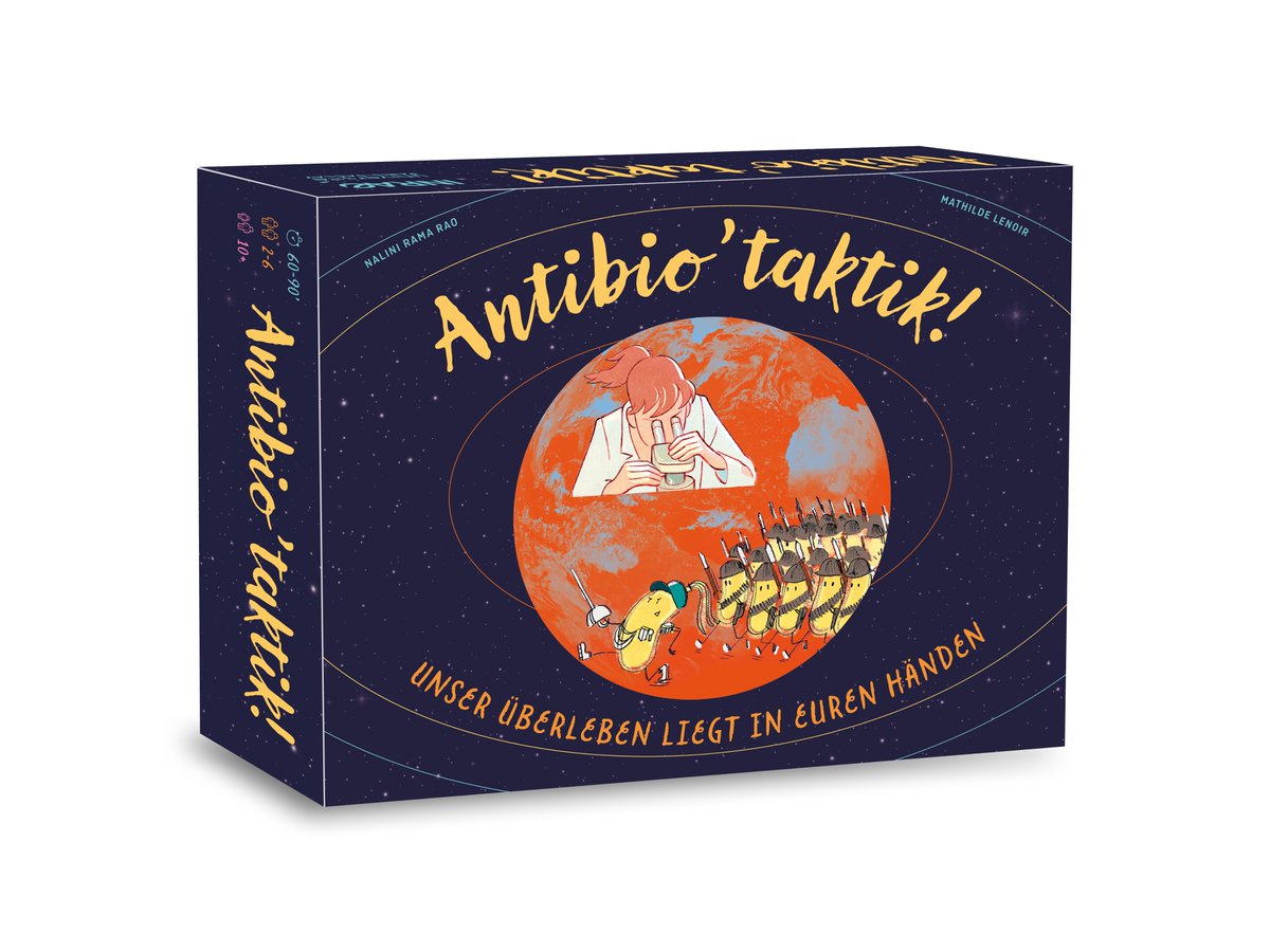 RamaraoNalini's tweet photo. The TRR CellMap (Cellular Mechanisms of Antibiotic Action and Production) and the german DFG promoted the creation of 1000 copies of our game in its german version "Antibiotaktik" for their outreach activities. A huge thanks and congratulation!
https://t.co/QGM3xuUbHn https://t.co/MY2VdCmv80