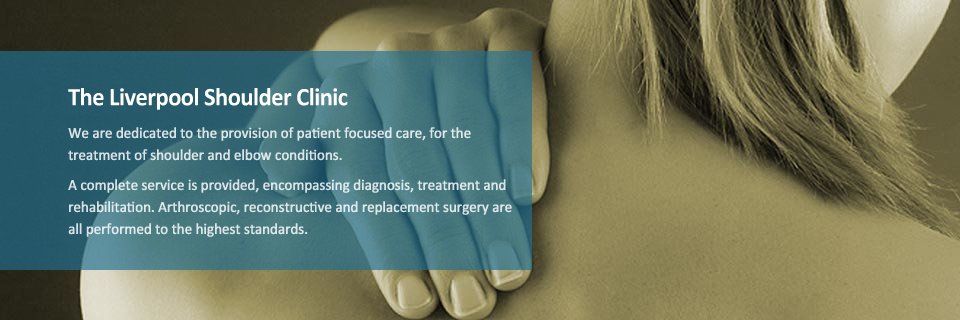 Below is the link to a series of information sheets relating to typical postoperative rehabilitation regimes following many of the common shoulder and elbow procedures. liverpoolshoulderclinic.com/patient-rehabi…