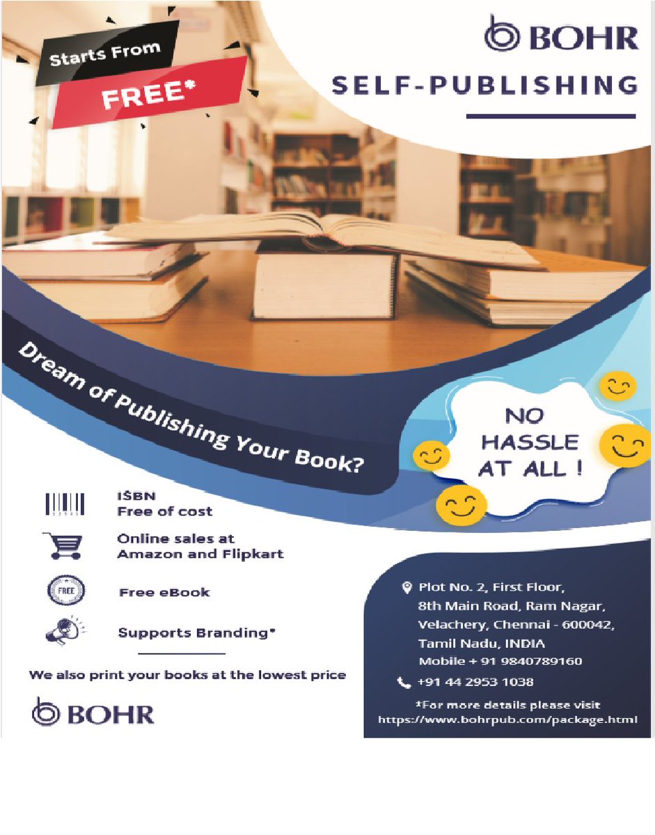 BOHR_BIJBECG's tweet photo. #BOHR_Publishers 
We are publishing textbooks for the emerging subject areas as well as the most established ones and for students at all stages of their studies. Our services include content development #custom,#Self,#digital publishing #prepress_services #production_management https://t.co/n5CPpLJyJI
