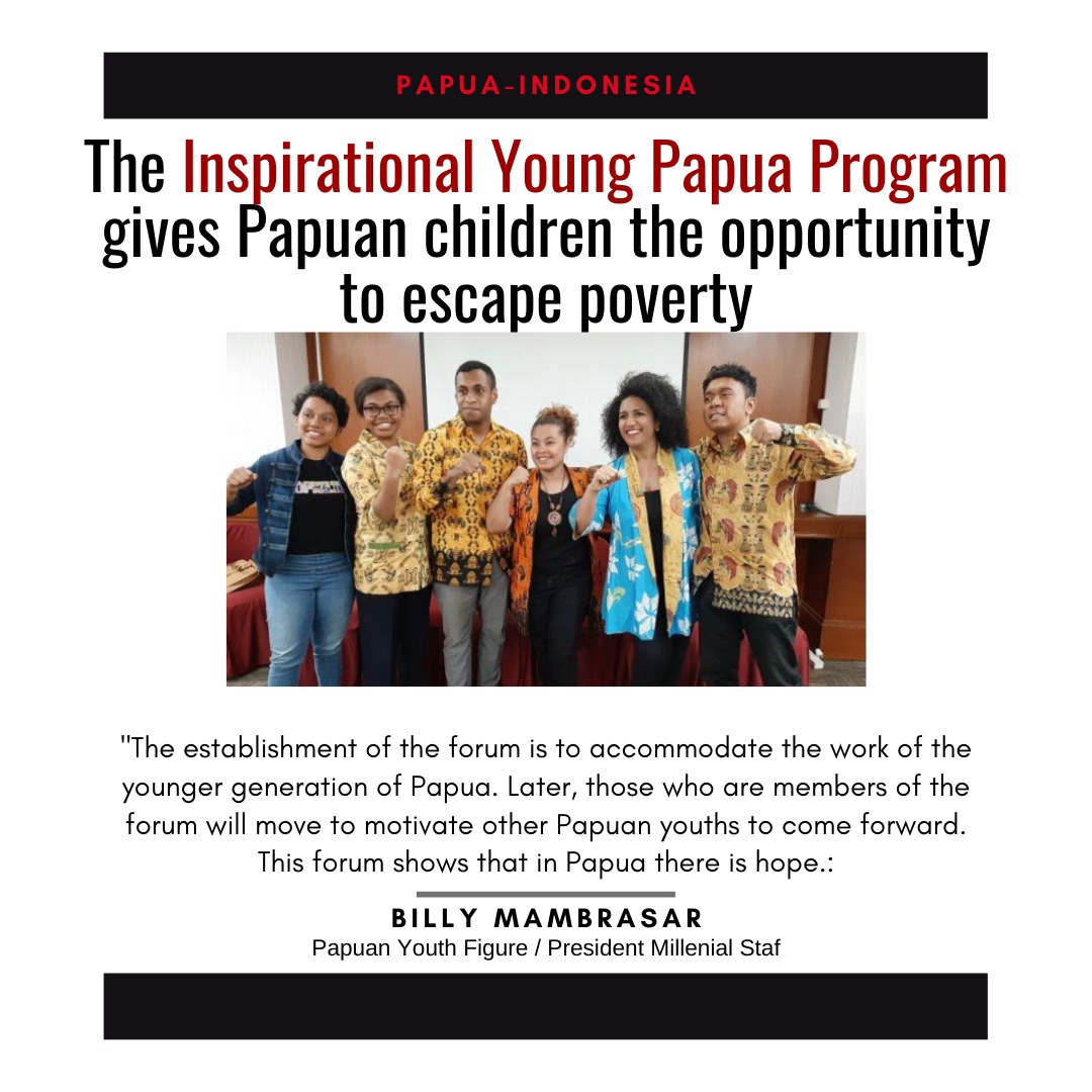 AccoreJustin's tweet photo. The programs made for the Papuan youth will be really helpful for the papua's future https://t.co/BgydV0MB6s