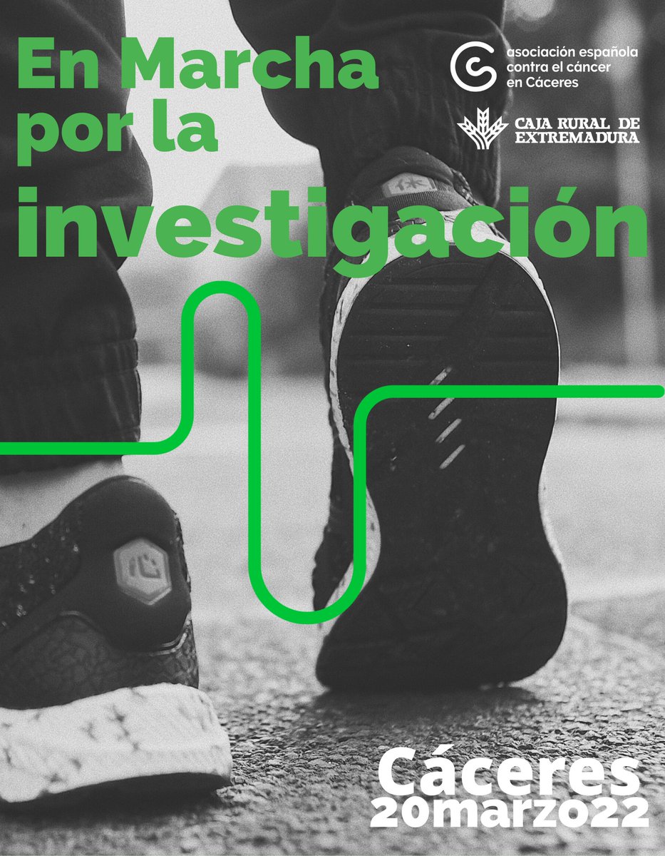 CajaRuralEx's tweet photo. 📆El próximo 20 de marzo acompañaremos a la asociación @ContraCancerCAC en una nueva edición de la marcha 👣Caminar Contra el Cáncer👣 ¡¡Resérvate la fecha y marcha con nosotros a favor de la investigación contra el cáncer👩🔬!!
Pronto contaremos más detalles https://t.co/wcesvcNdHk