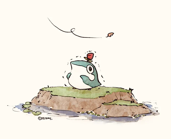 #花ペンギン寒い… 
