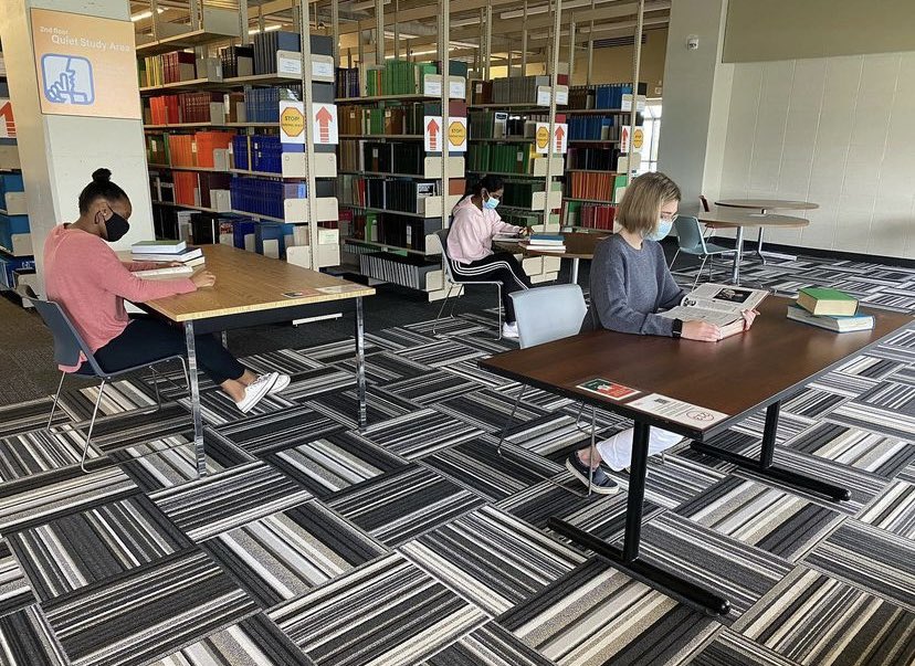 It is Reading Week! Are you looking for a quiet place to get some work done or just to sit back, relax and read a good book? If so, @cbu_library is the perfect place!