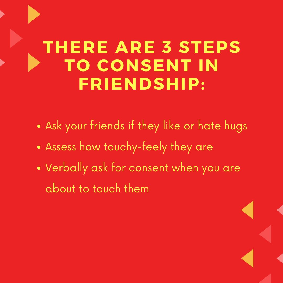 dearHER18's tweet photo. Delving deeper into Consent were looking at specifics with this week’s topic of Consent in Friendships‼️

It’s extremely important that we respect one another in a relationship and ask for consent, no matter what. https://t.co/zAfoWkNuvR
