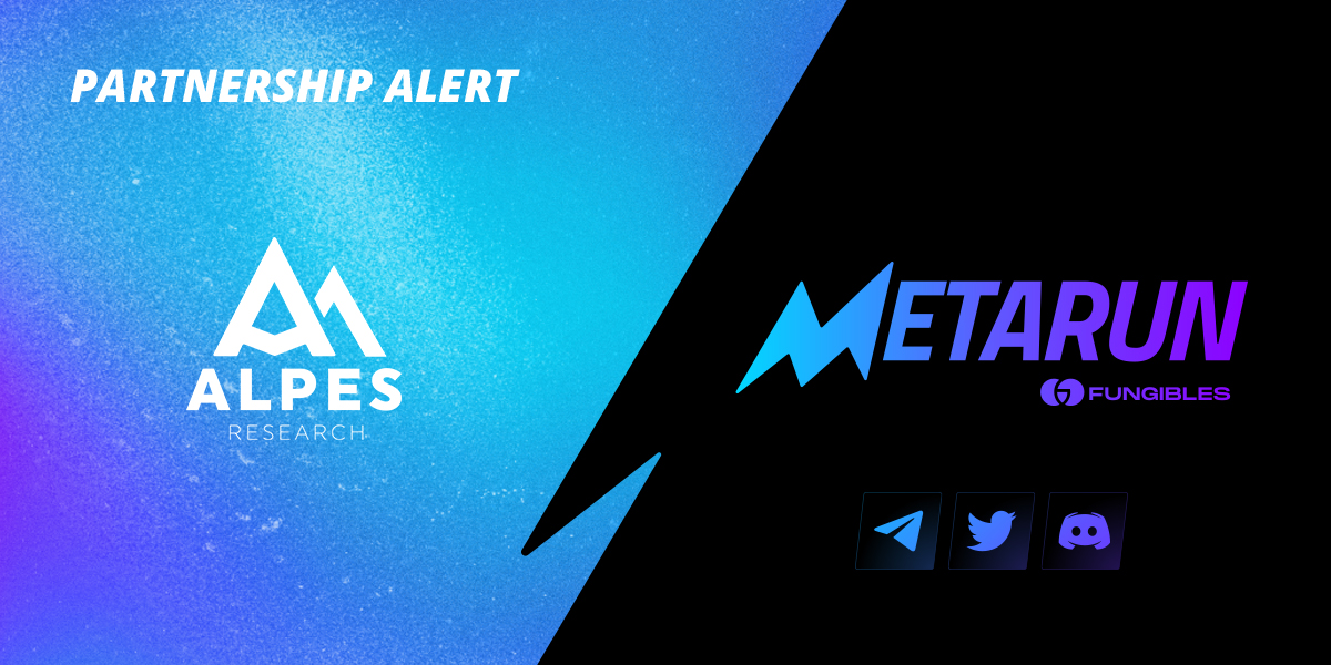 MetarunGame's tweet photo. Welcome to #Metarun's list of partners, Alpes Research!

We believe we can do a lot together! ✨ 
Oh wait, we're already doing it. :) https://t.co/AUggIIzbww