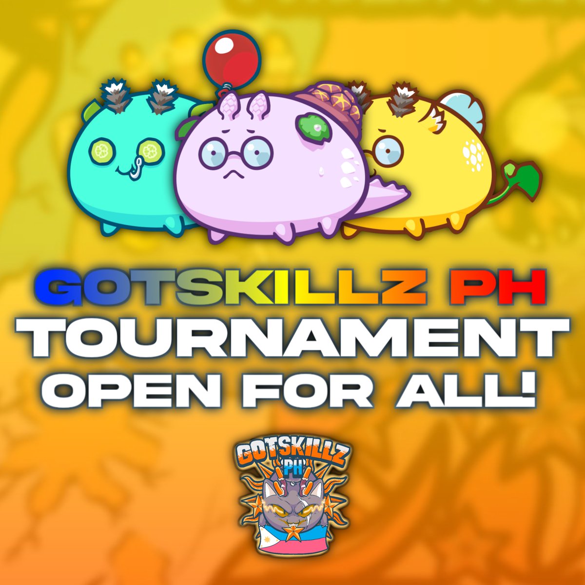 GotskillzPH's tweet photo. OPEN FOR ALL TOURNAMENT!

LINK: https://t.co/Un0ROQjROh https://t.co/sm9VJd8cZw