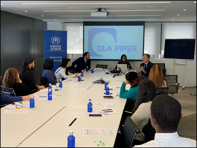 ACNURspain's tweet photo. Abierta la 3a edición del curso "Know Your Rights" con @DLA_Piper_Spain:

Si eres una persona solicitante de asilo, refugiada o apátrida, vives en 🇪🇸 y quieres aprender sobre las leyes españolas, ¡este curso es para ti!

Solicitud hasta 4 marzo, detalles ➡️https://t.co/0Bo2tBF8Dz https://t.co/4G95iYLHMd