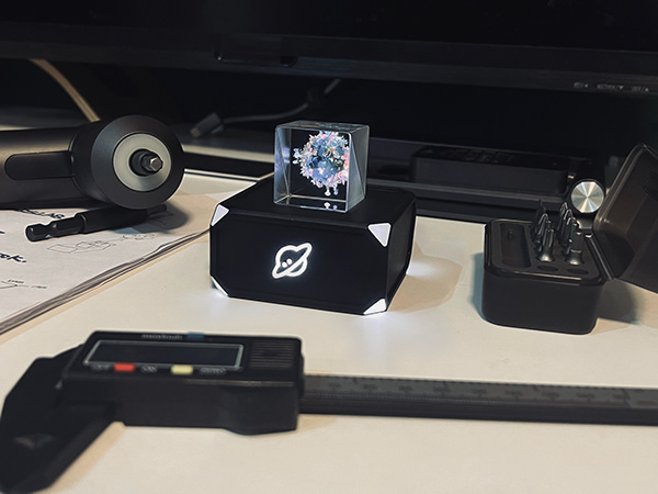 Thestarslab's tweet photo. We are not just another NFT project. 
Alongside our art team, The Starslab tech team has been toiling away to perfect the Holocube and deliver real-world value for our holders. 

The amount of care, love, and dedication put into everything we craft is immeasurable.🪐✨ https://t.co/tq0XOzqW9r