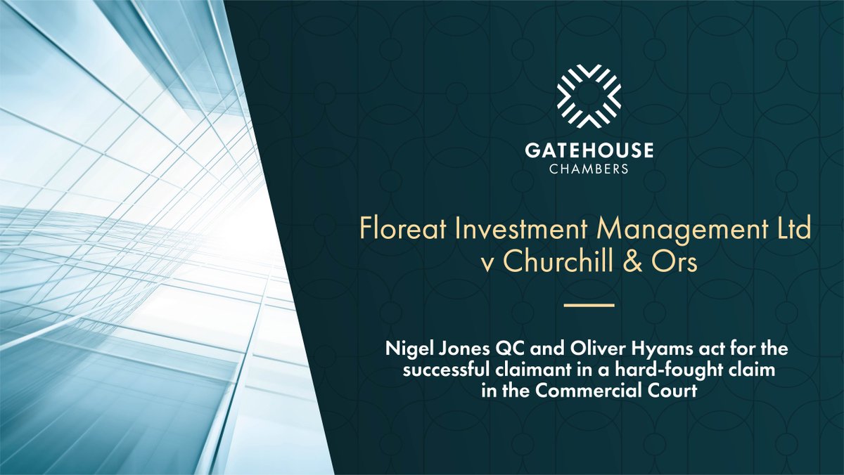 Gatehouse Chambers tweet media