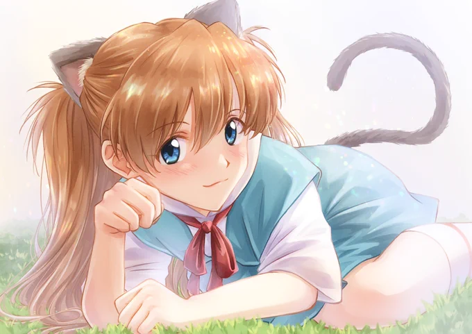 アスカ・ニャングレー🐈

#エヴァ
#猫の日 
#にゃんにゃんにゃんの日 