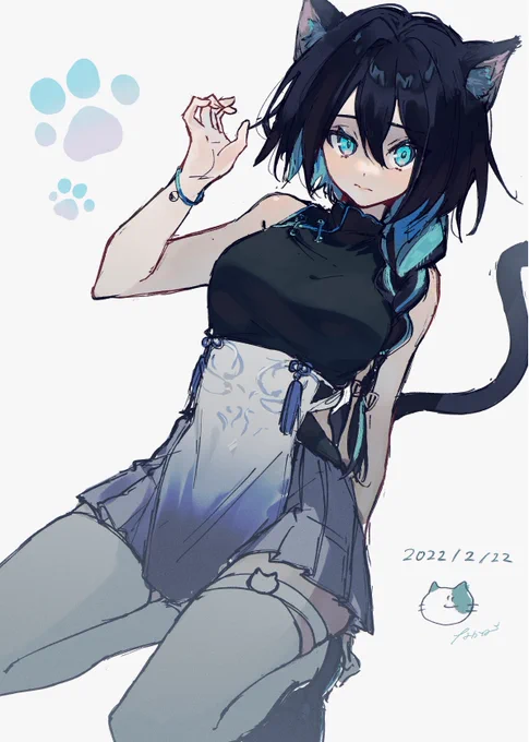 猫の日ですよ代理人さん🐈 

#なかパレット 