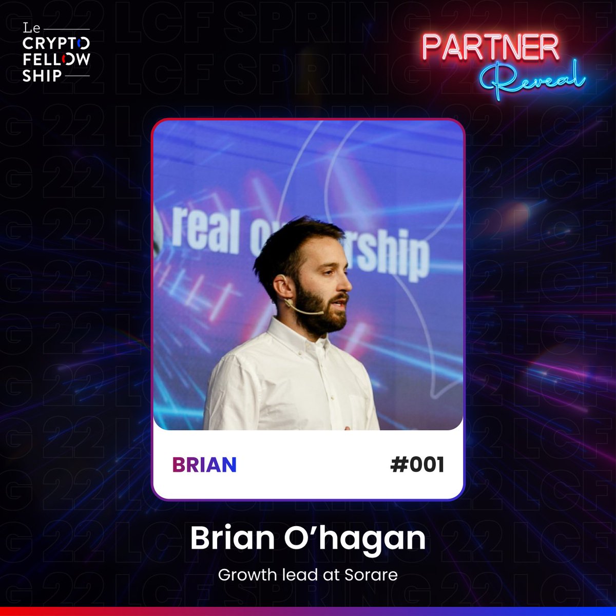 Partner Reveal 🔥

This week we start with @bruhagan Growth lead at…