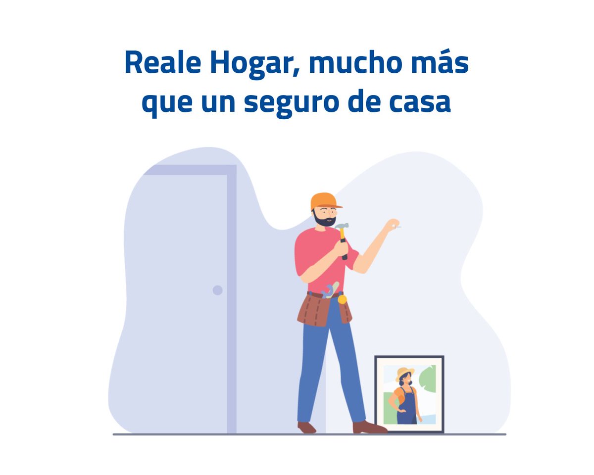 RealeParla's tweet photo. Mucho más es poder contar con la ayuda de un reparador profesional para las pequeñas reparaciones en el hogar.
#RealeHogar es mucho más que un seguro de casa➡️ https://t.co/PsbPRzrmek

@RealeSeguros #TogetherMore https://t.co/D1B2DMP0oA