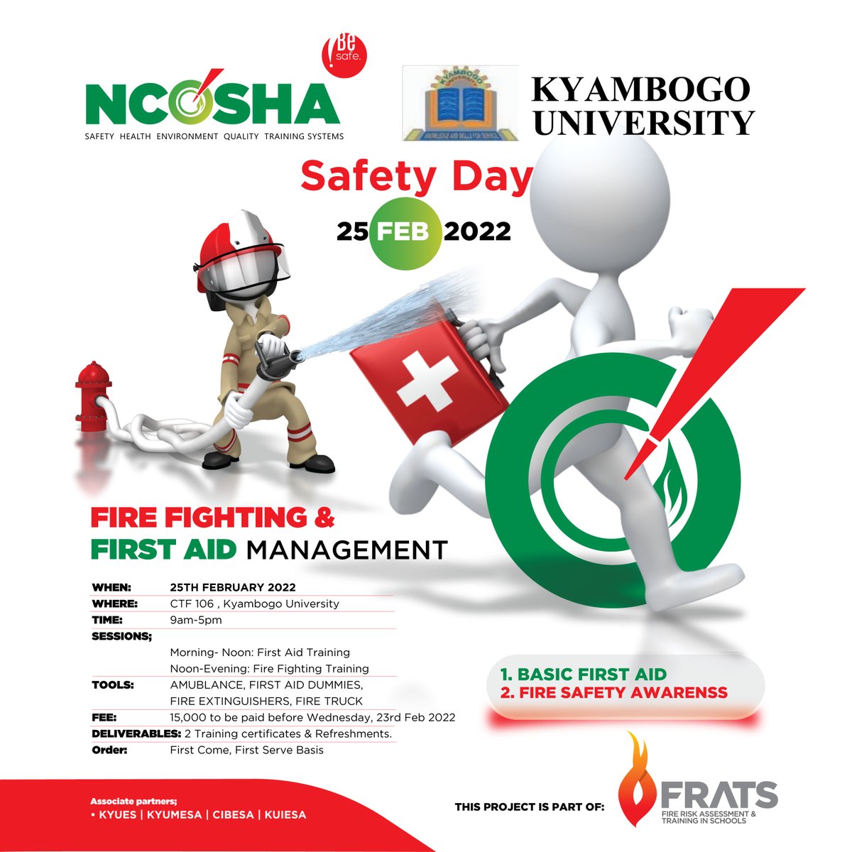 First of its kind in the history of institutions. 
lets kick fire out of schools for the sake of our kids
@ CTF 106, Kyambogo University
@kyues2021 <a href="/kyambogou/">KYAMBOGO UNIVERSITY</a> <a href="/KYUAPESA/">kyuapesa</a> <a href="/kyumesa/">KYUMESA</a> <a href="/CibesakyuO/">Cibesakyu_Official</a> <a href="/NganwaFL/">Nganwa Football League</a> <a href="/Nganwa_HS/">Nganwa High School</a> <a href="/Ugandapolice1/">Uganda police</a> <a href="/UgandaPolice/">Uganda Police Times</a> <a href="/PromiseKuku/">THICK MAMI</a>