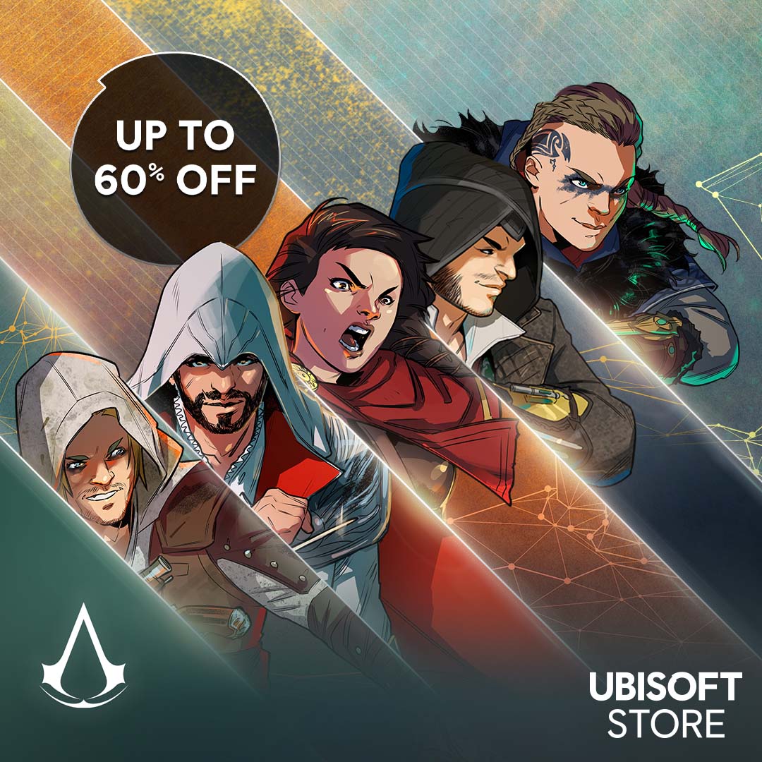 Ubisoft Store Assassin's Creed Sale Offers Up to 75% Off