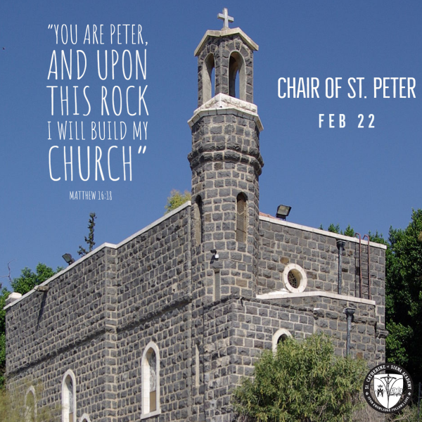 SCAwixom's tweet image. Happy Feast of the Chair of Saint Peter! Let's rejoice in the guidance of the Holy Spirit, thanking Jesus for the authority he shares with humans! #SCAfaith #cephas #rock
Enjoy reading this reflection by Ms. Hehs. 
saintcatherineacademy.org/prayer-and-med…