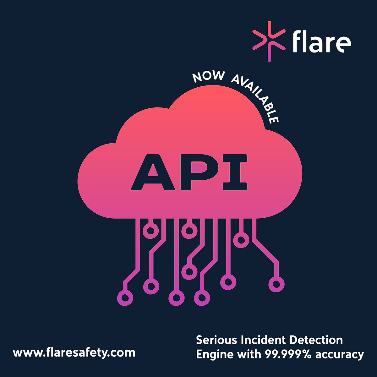 FlareSafety's tweet image. Serious Incident Detection Engine (SIDE) API is now here! 📲

World-leading incident detection algorithm is available as an API, meaning you can integrate automatic incident detection into your existing software or hardware system(s)

#FlareApp #PersonalSafety #IncidentDetection