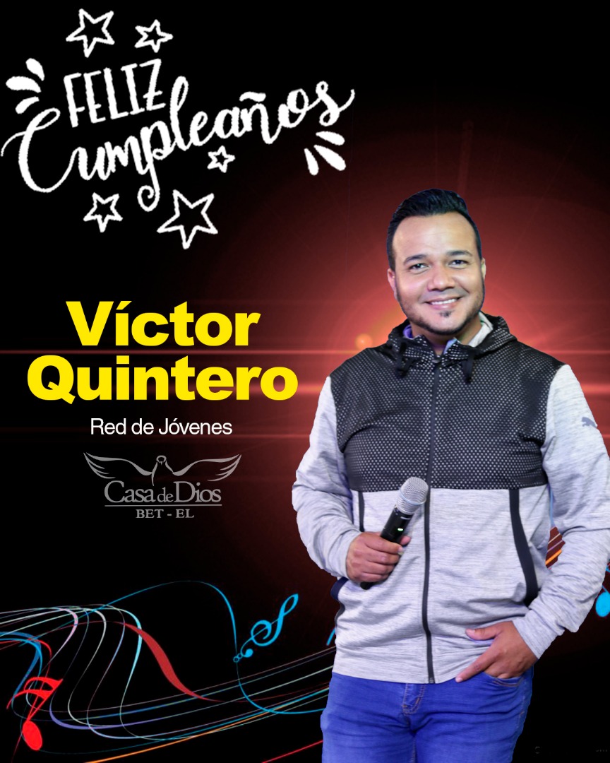 ¡Feliz cumpleaños! El Señor conceda los anhelos de tu corazón y su bendición te acompañe siempre.