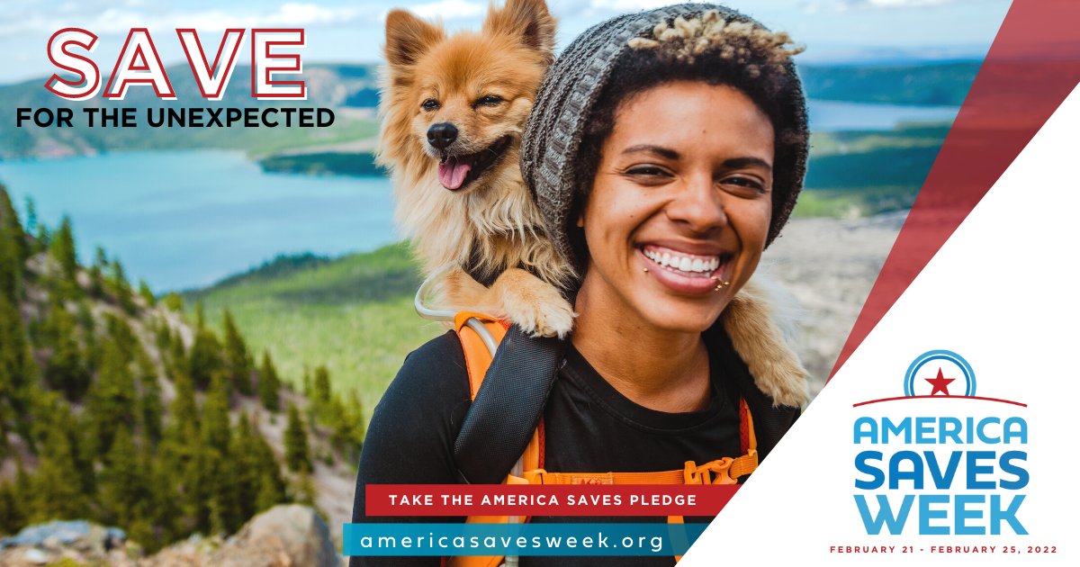 Your savings account balance will always ebb and flow, because life happens! Emergencies will pop up and fun opportunities will arise. If you’re saving automatically, you’ll always be ready for the unexpected. #ASW2022 @AmericaSaves #AmericaSavesWeek #Save4TheUnexpected