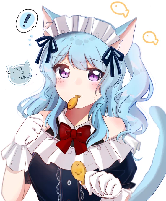 #バンドリ

つまみ食いがバレたかのにゃん🐈 