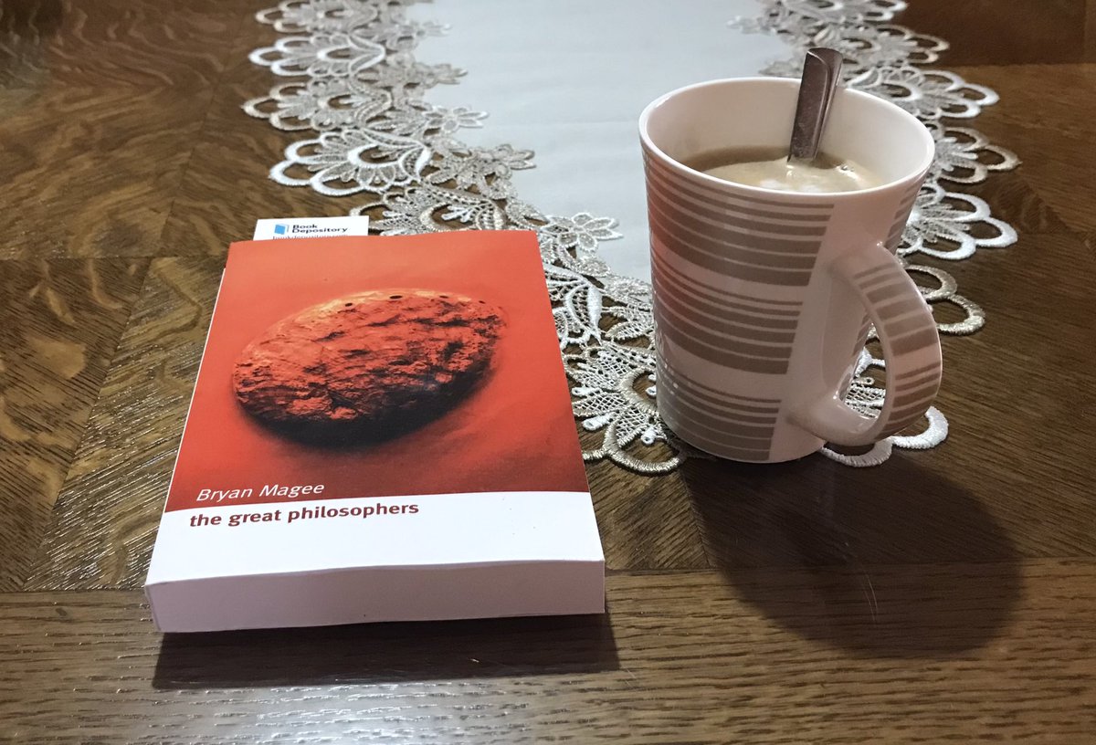 AlbertBikaj's tweet photo. Another day, another book. #Philosophy #BryanMagee https://t.co/tuCUi5YDdV
