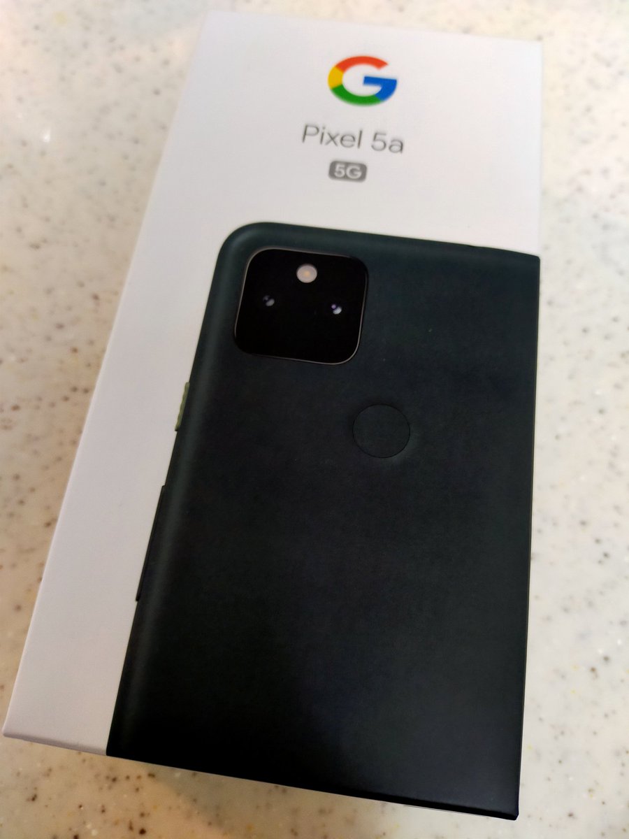 en_toki's tweet photo. やっと手に入れた✨
#GooglePixel5a5G https://t.co/aWCzwloyET