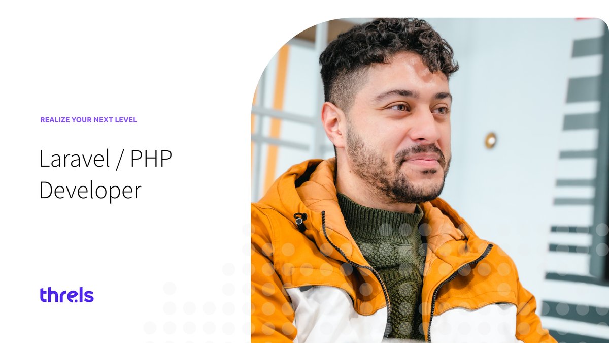 threlsltd's tweet photo. 👨🏽‍💻 Check out our job opening for a Laravel/PHP Developer. Apply now!  
📣   https://t.co/srxopc57fb https://t.co/BsjzeZJ2XW
