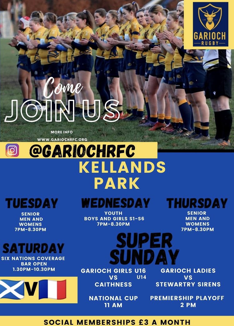 A busy week ahead🟡🔵