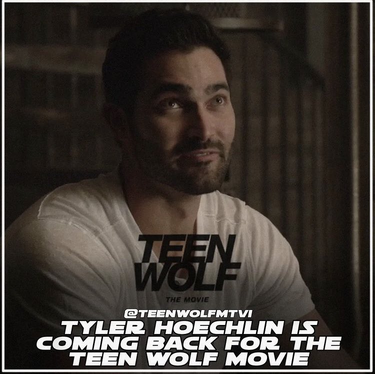 TEENWOLFMTVI's tweet photo. Update 📰 | @tylerhoechlin is coming back for the teen wolf movie 🙏🐺. 
#TeenWolf #TeenWolfMovie https://t.co/7JLfBUJiTX