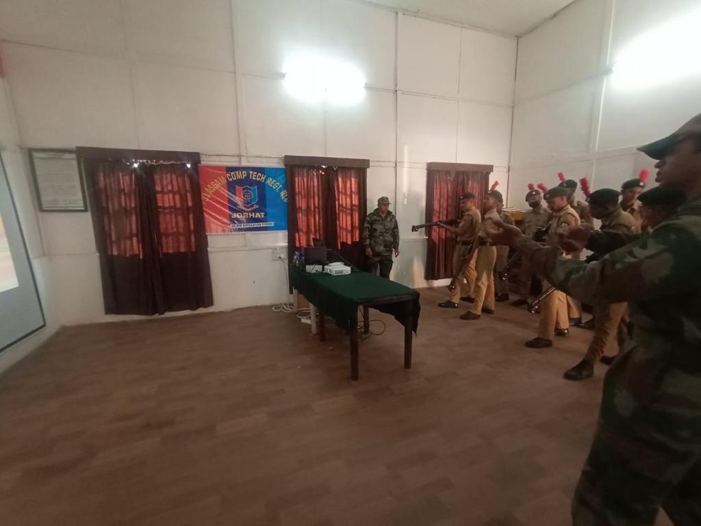 nccner's tweet photo. A str of 10 cdts of 12 Assam (I) Coy NCC under Jorhat Gp unit carried out Sml Firing practice. @HQ_DG_NCC @proshillong https://t.co/R7d6lPSznv