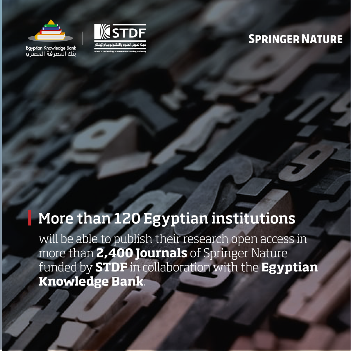 NatureMEast's tweet photo. If you are a corresponding author affiliated with a participating Egyptian institution, you may be eligible to publish open access in Springer Nature portfolio of journals with fees covered by STDF in cooperation with EKB. 
Learn more: https://t.co/cz79RPergM https://t.co/jaxy8Xa5R6