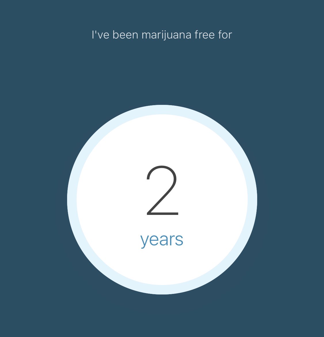 SoberStarts's tweet photo. 22/2/22 and I’m 2 years marijuana (and tobacco) free. Ridiculously proud of myself. 🖕to everyone who said I would make 2 weeks #odaat #recovery #RecoveryPosse #clean https://t.co/o4NGxvY4WY