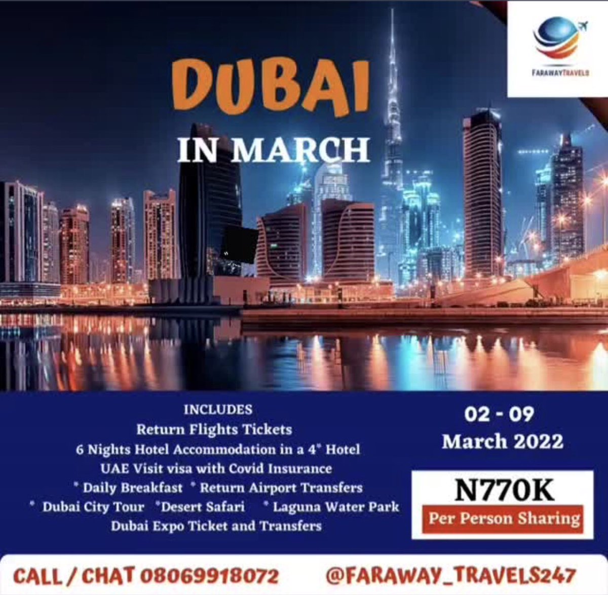 Still selling, if you haven’t book a slot you still can 

Chat us : wa.link/lwtgyg to join this group Trip in March #holidayplanners #VisitDubai