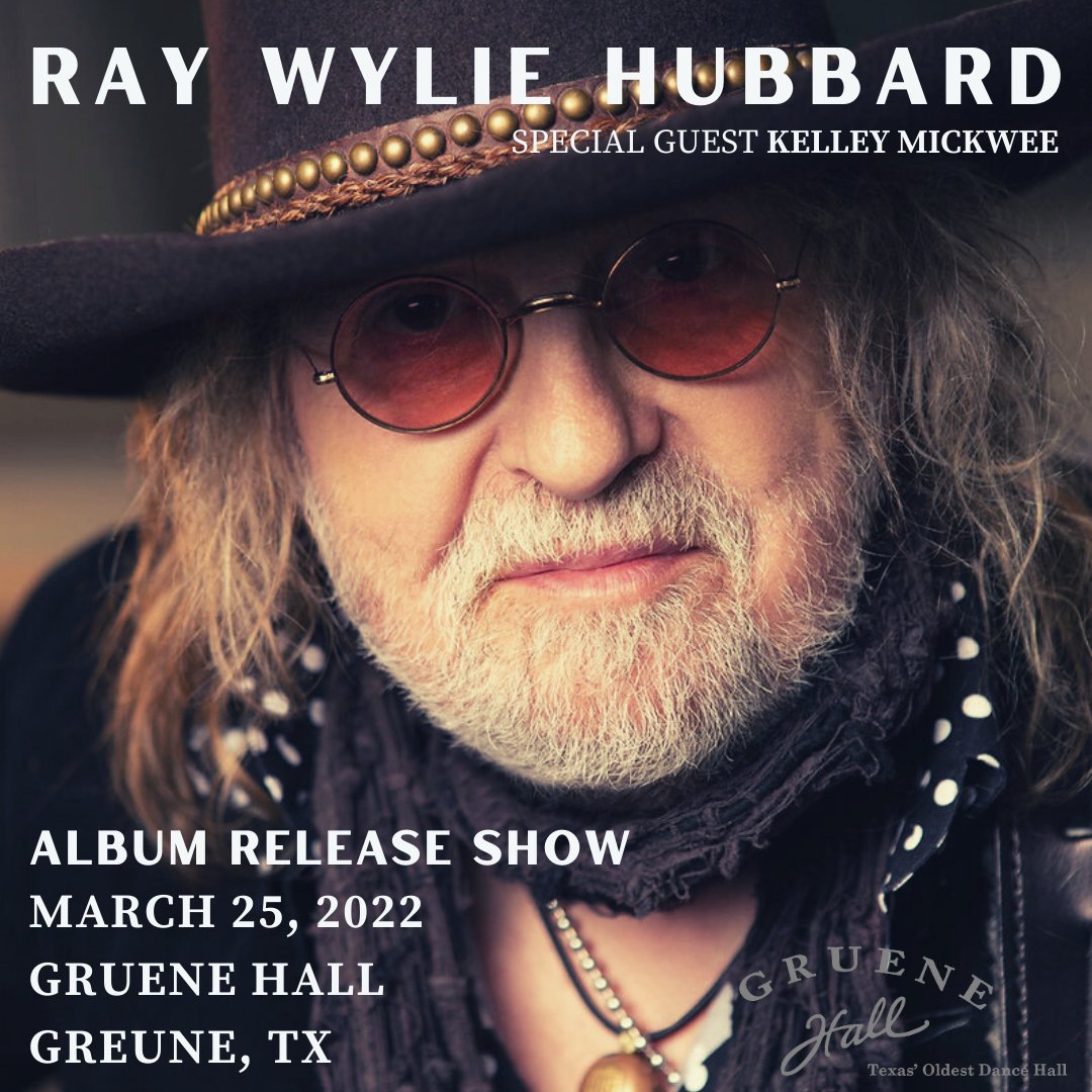 Get your tickets! This is a special #albumrelease show at <a href="/GrueneHallTX/">Official GrueneHall</a>. <a href="/kelleymickwee/">Kelley Mickwee</a> will be opening up the night!

gruenehall.thundertix.com/events/194958