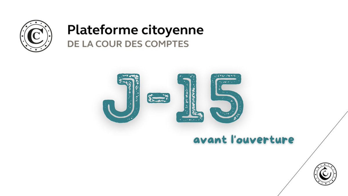 Courdescomptes's tweet photo. Pour la 1re fois, la Cour va vous permettre de participer au choix de ses sujets d'enquêtes, de manière collaborative et ouverte !
Objectif : renforcer nos liens avec vous et vous associer à nos travaux, dès le choix de nos contrôles.
Rdv le 9 mars pour tout savoir
#CourCitoyenne https://t.co/qwTyQMrTrp