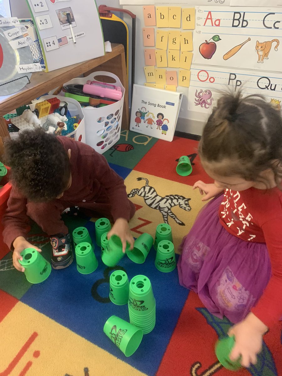 “Two day’s fun!!! Find the number 2 and build with 22 cups with 2 people!!! #fecc #fultonproud