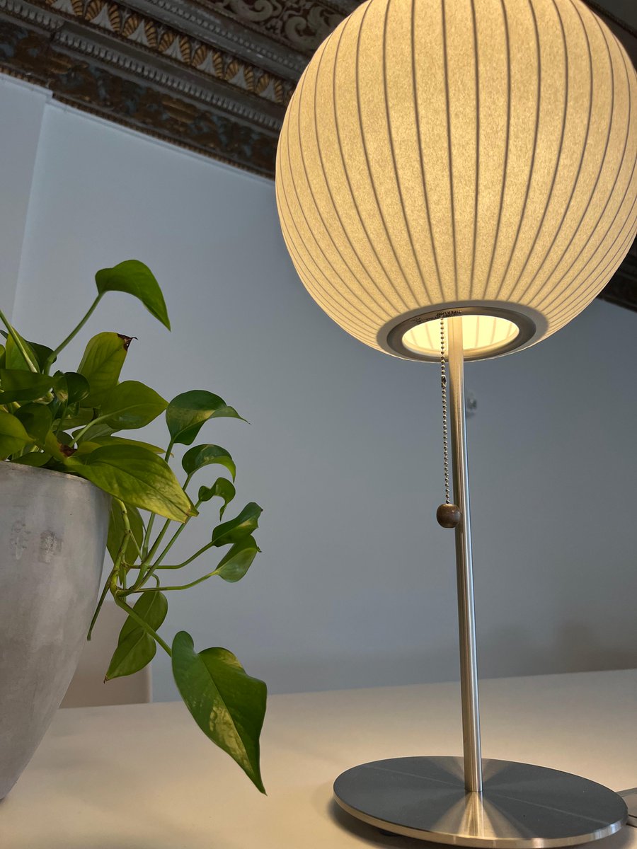 Add a touch of light to your space with MarxModa’s next Office Product Spotlight; Nelson Ball Lotus Table Lamp. A perfectly rounded, sphere lamp for modern day living. Learn more here: bit.ly/3I4qeLs