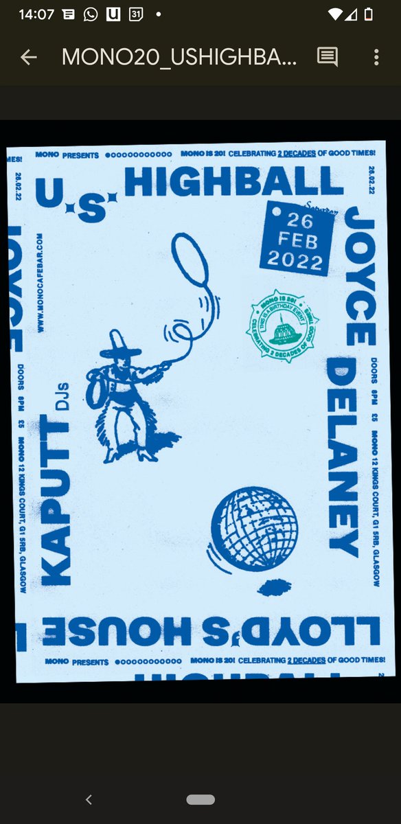 Returning to the internet to say Joyce Delaney are playing for the first time since 2019 this Saturday at Mono 🎸