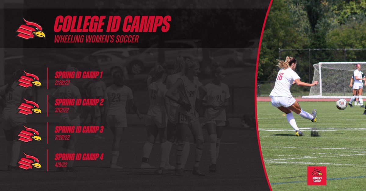 Attention Recruits!!!!! Registration is now open for our Spring College ID Camp. Click the link for more details. wheelingwomenssoccer.totalcamps.com/About%20Us?pat… #wheelingsoccer #rollcards #collegeidcamps