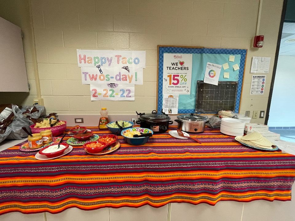 We have the best 2 administrators you could ever ask for! Thanks for the taco twos-day lunch!! #HHEroadrunners #GrowingTogether <a href="/HumbleISD_HHE/">Hidden Hollow Elementary</a> <a href="/MrsWilkes_HHE/">Natalie Wilkes</a> <a href="/HHE_Patterson/">Stefanie Patterson</a>