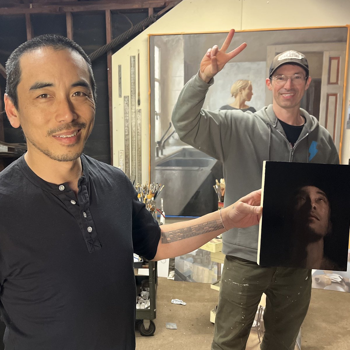 Hopping on #TwitterSpaces at 2pm ET w <a href="/venicepainter/">kenny</a> <a href="/JoeBenso/">Joe Benso</a> <a href="/SoundlouderArt/">Soundlouder</a> to talk about possibilities in music/NFTs. Every Tuesday same time! Join and share yr projects or just listen in✌🏽