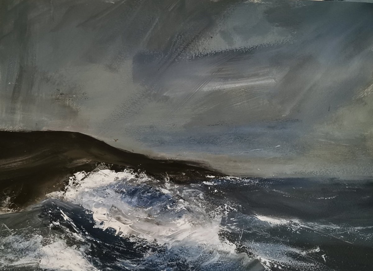 Pembrokeshire
Storm Franklin
acrylic on paper