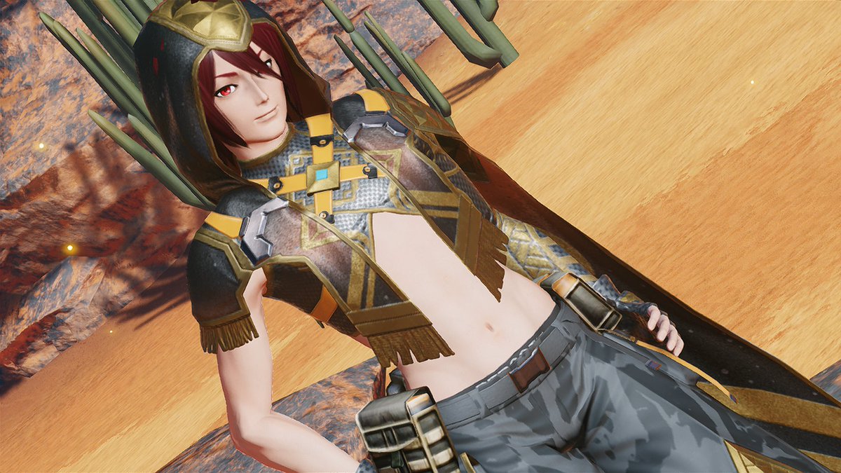 S0WrongItsSteph's tweet photo. Enga was looking stuffy wearing his White Day suit in the desert, so I figured I'd put him in something more suitable
#PSO2NGS #NGS #PSO2NGS_SS #PSO2global #PSO2_NPC #PSO2_Enga #PSO2_γ¨γ³γ¬ https://t.co/l0PX7odO4B