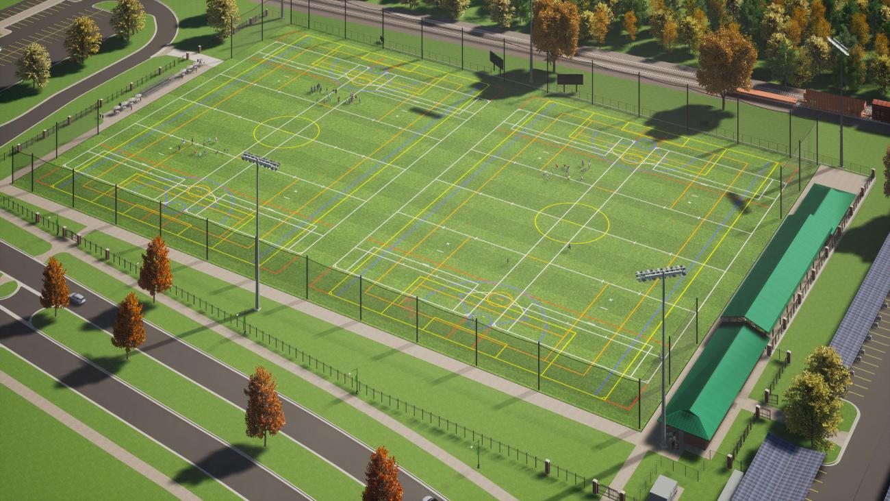 MSU Facilities on Twitter "Construction on the Service Road Fields